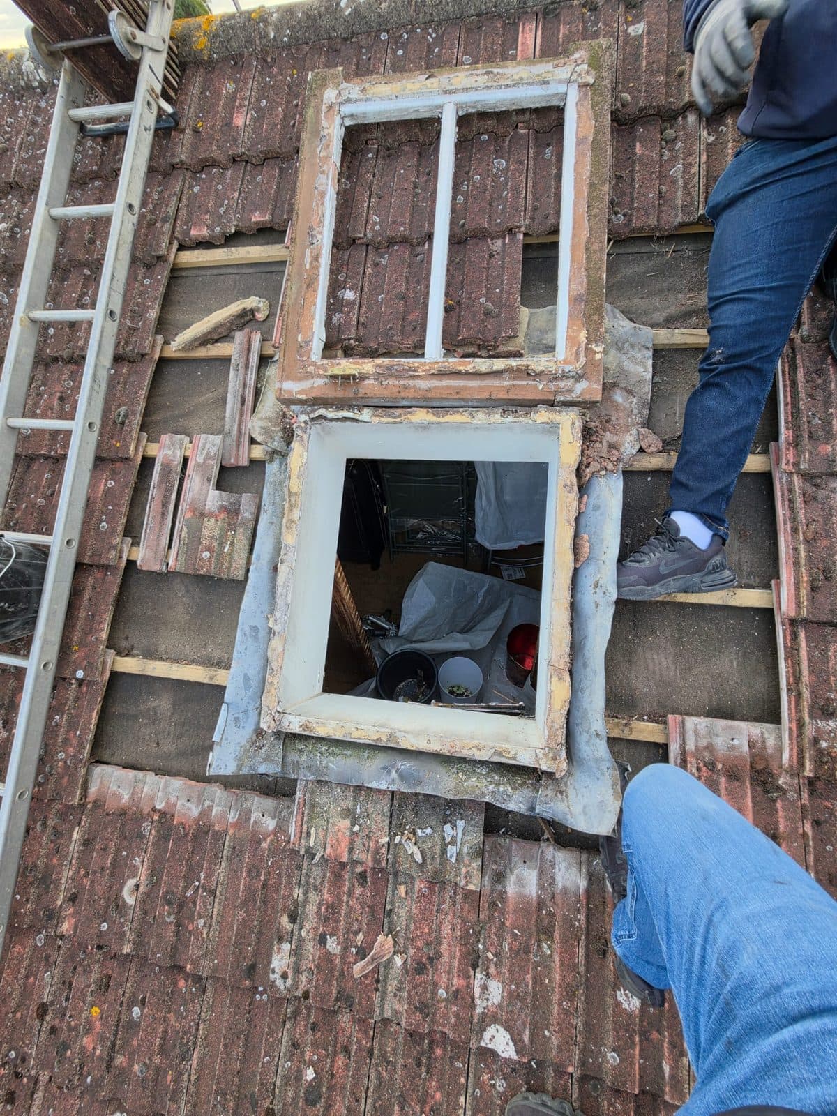 Leaking roofs
